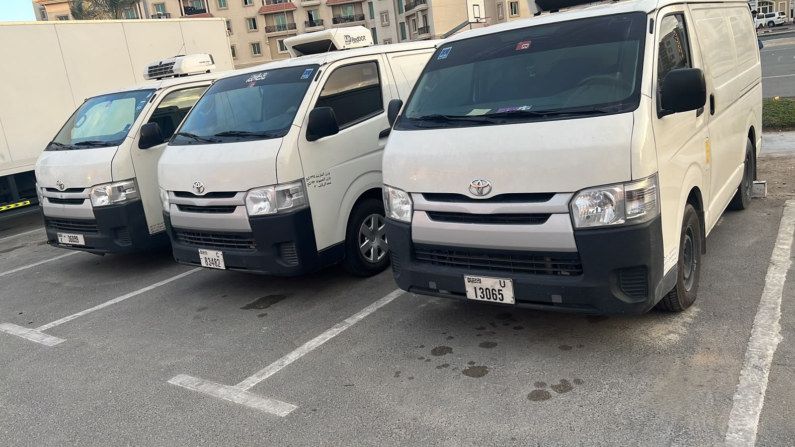 Cool Van Rental fleet
