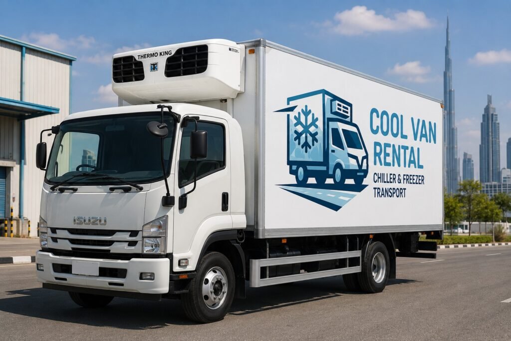 Refrigerated Truck Rental Near Musaffah — ADAFCA-Compliant, Same-Day Dispatch